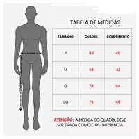 Short Linho Estampado Personalizado